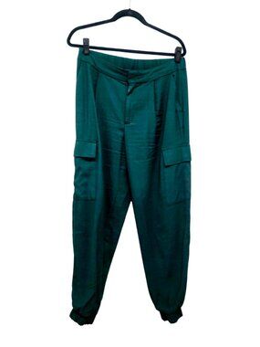 A New Day Teal High Rise Ankle Jogger Pants – Size 10